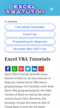 Mobile Screenshot of excelvbatutor.com